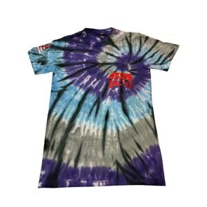 TRAVIS SCOTT ASTROWORLD OFFICIAL SOUVENIR Tie Dye Shirt MEN sz S